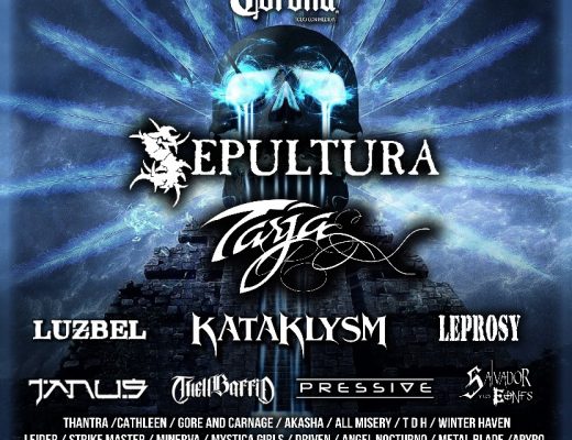 SEPULTURA, TARJA, KATAKLYSM, LUZBEL, en el Puebla Metal Fest