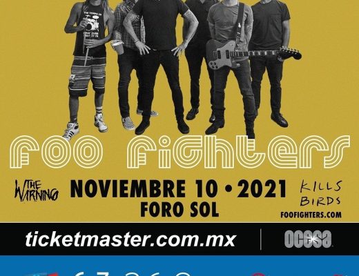 ¡Foo Fighters en concierto en el Foro Sol!