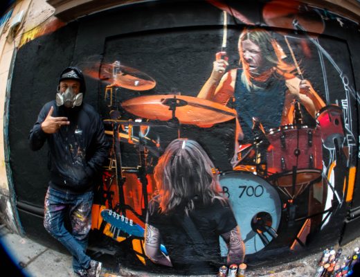 mural Foo Fighters