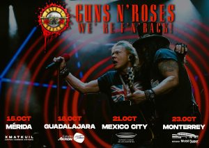 México te veo pronto: Guns N Roses