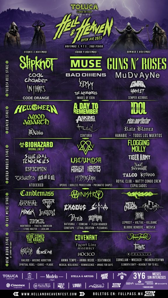 Hell and heaven open air 2023