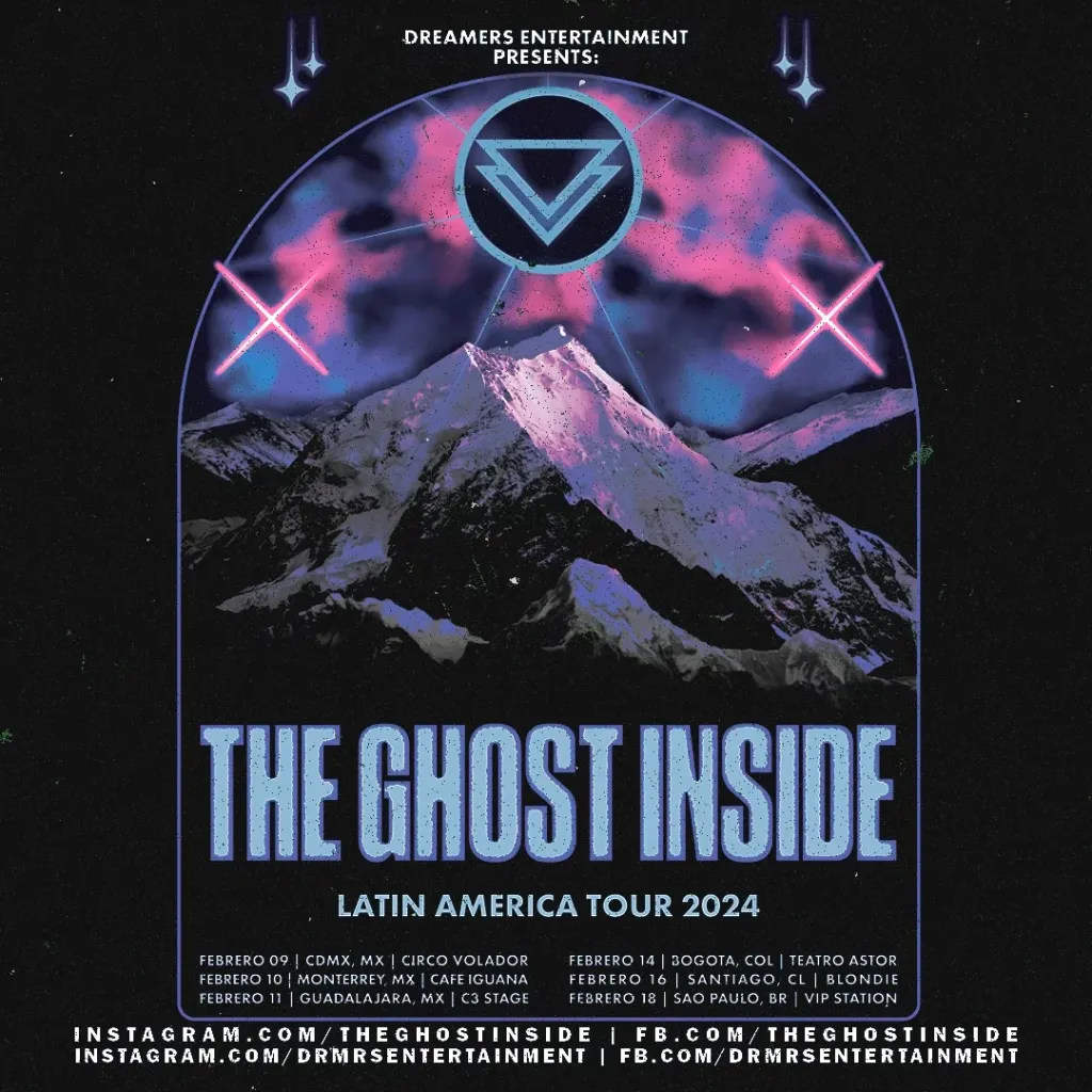 The Ghost Inside Tour Latinomerica 2024