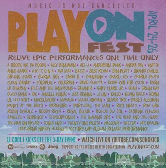 PLAY ON FEST: Green Day, Paramore, TOP, Slipknot, PATD!